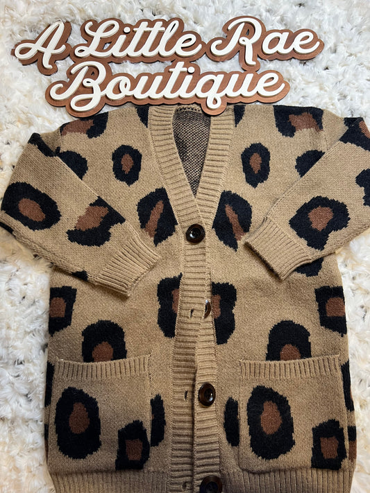 Cheetah cardigan